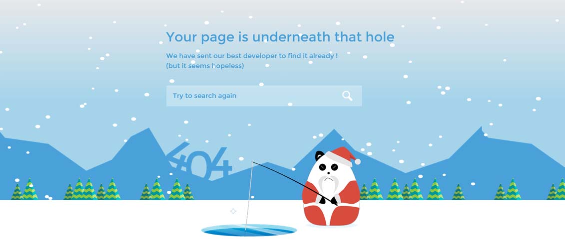 AngryPanda - Responsive 404 & Maintenance Template